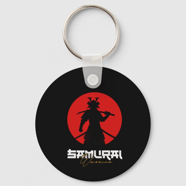 Llavero Clásica Keychain Dragon de Samurai (Anverso)