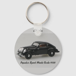 Llavero Clásica Skoda popular deportiva Monte Carlo 1935