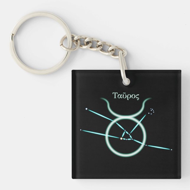 Llavero Clásica Taurus de Constelación Zodiac (Frente)