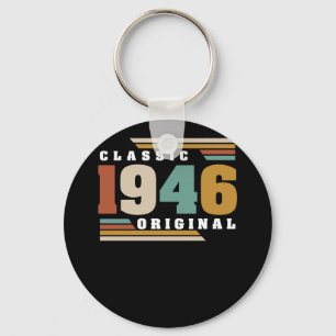 Llavero Clásico 1946 Original Cumpleaños 76 Años