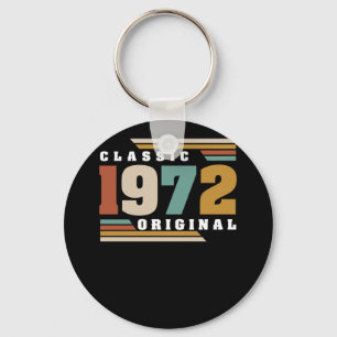 Llavero Clásico 1972 Original 50º cumpleaños 50 años