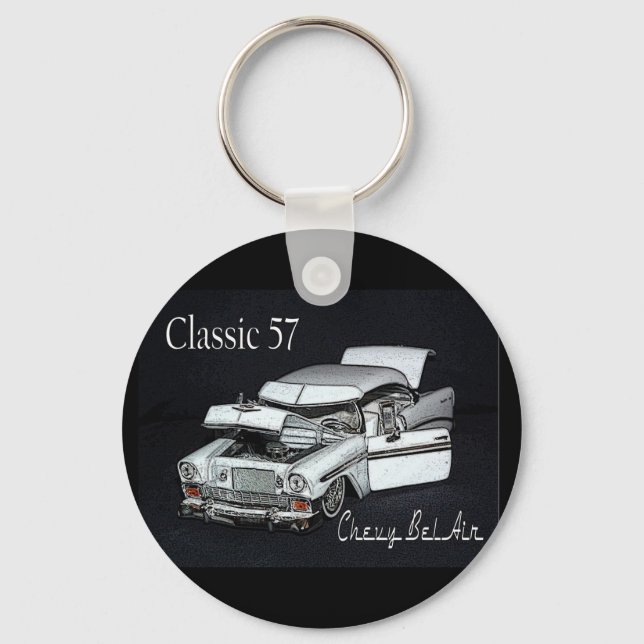 Llavero Clásico 57 Chevy Bel Air Keychain (Anverso)