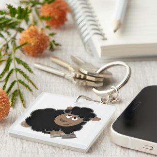 Llavero Clásico acrílico de ovejas Personalizados malicios