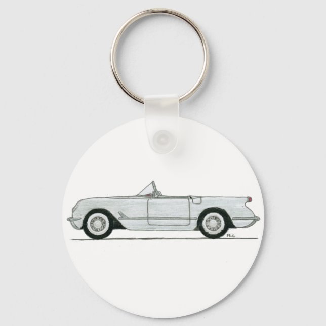 Llavero Clásico Corvette Keychain (Anverso)