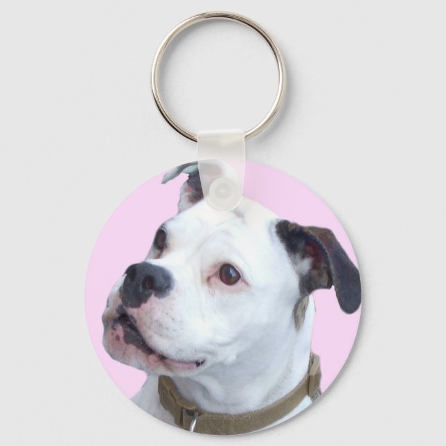 Llavero Clásico de Bulldogge en inglés antiguo (Anverso)