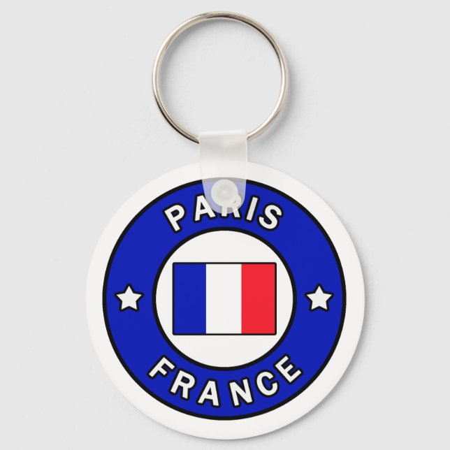 Llavero Clásico de Francia en París (Anverso)