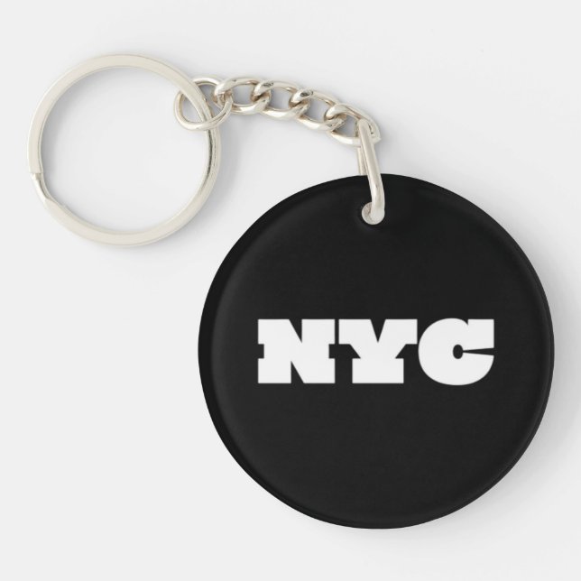 Llavero Clásico de NYC (Frente)