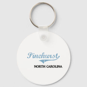 Llavero Clásico de Pinehurst North Carolina City