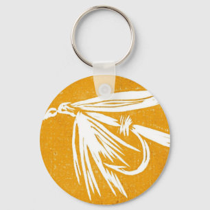 Llavero Clásico Keychain de vuelo de trucha
