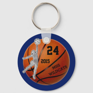 Llavero Clásicos de baloncesto personalizado con tu texto,