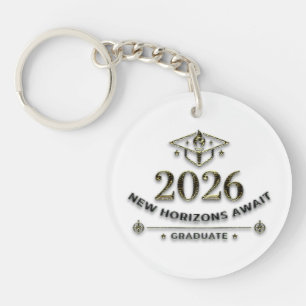 Llavero Class of 2026 Graduation Keychain / New Horizons