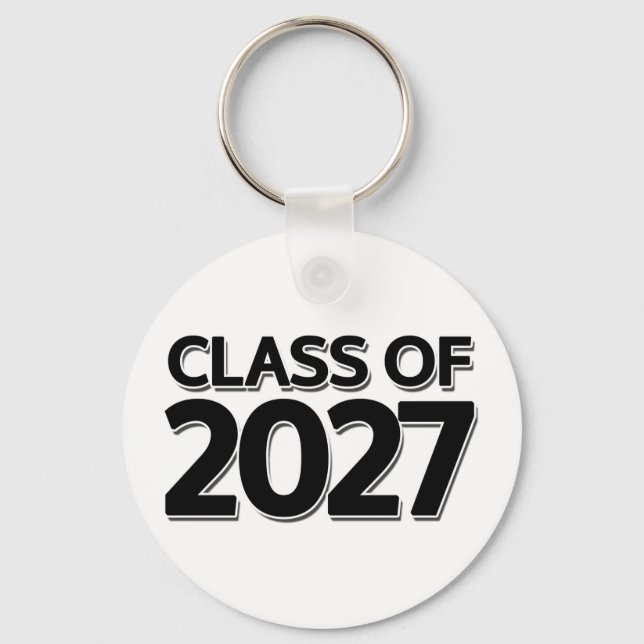 Llavero Class of 2027 keychain (Anverso)