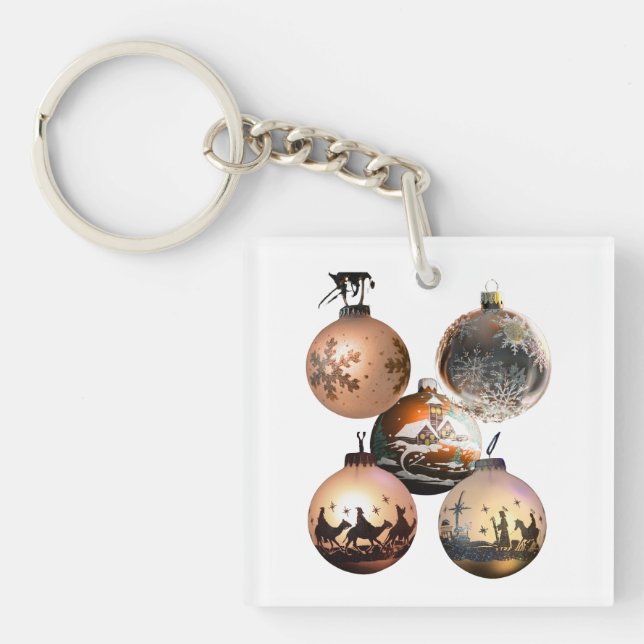 Llavero Classic Christmas Ornament Assortment (Frente)