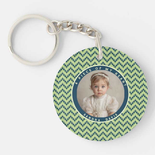 Llavero Classic Gifts For Him Stripe Pattern (Frente)