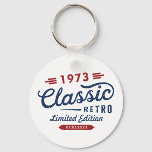 Llavero Classic Retro 1973 edición limitada Cumpleaños