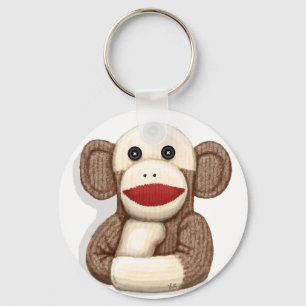 Llavero Classic Sock Monkey