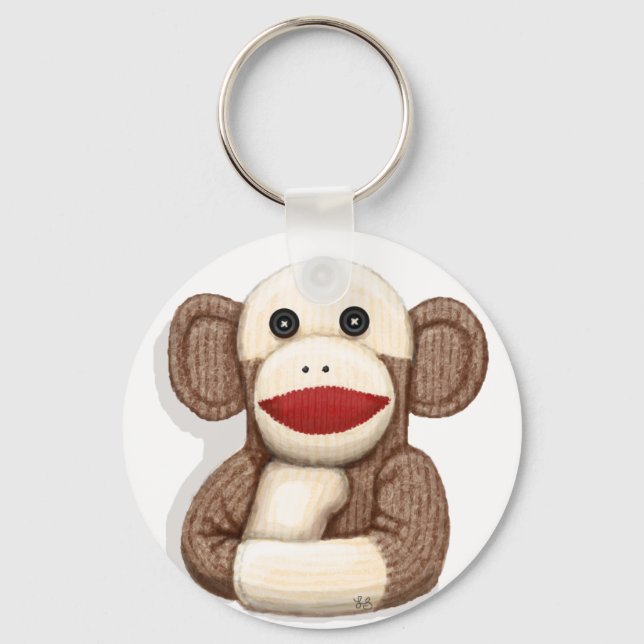 Llavero Classic Sock Monkey (Anverso)