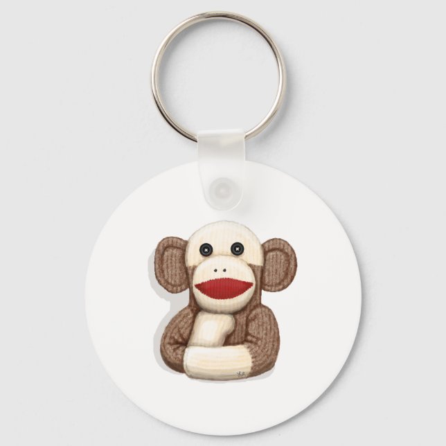 Llavero Classic Sock Monkey (Anverso)