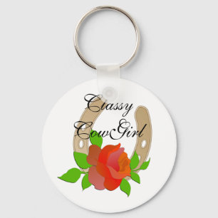 Llavero Classy Cow Girl KEYCHAIN