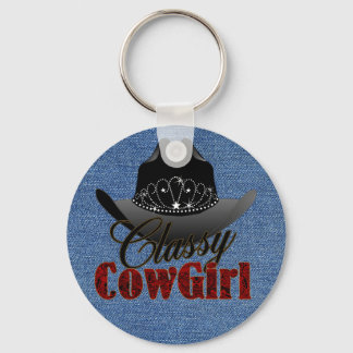 Llavero Classy Cowgirl Rodeo Queen Keychain (Revisado por 