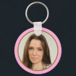 Llavero Classy Gold Pink 50th Birthday Party Favors Foto<br><div class="desc">Celebra un cumpleaños especial con estas hermosas cadenas de fotos de la Fiesta de los 50 Años de Oro Elegido. Estas cadenas de claves personalizadas son una manera perfecta de recordar el día inolvidable con un toque personalizado. Añada una foto muy apreciada para crear un conservador significativo que será apreciado...</div>