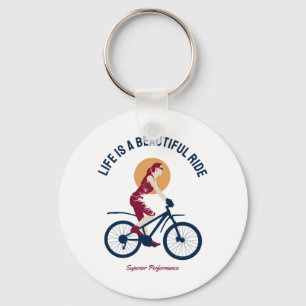 Llavero Classy Rider - La vida es un hermoso paseo