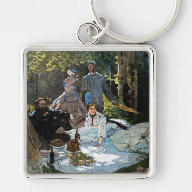 Llavero Claude Monet - Almuerzo en la hierba, panel derech (Frente)