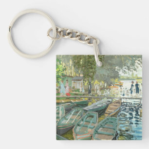Llavero Claude Monet. Bañistas en La Grenouillère