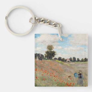 Llavero Claude Monet - Campo de amapolas
