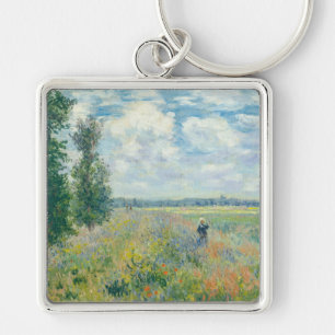 Llavero Claude Monet - Campos de amapolas cerca de Argente