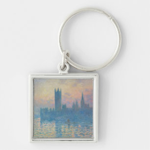 Llavero Claude Monet Casas del Parlamento Puesta de sol