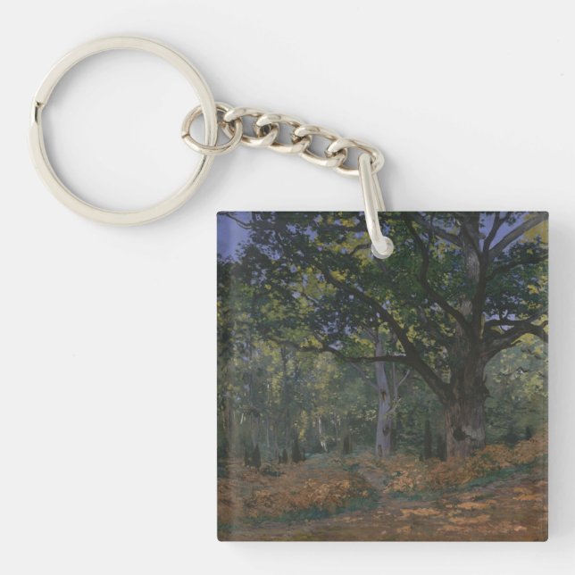 Llavero Claude Monet el | el roble de Bodmer, delanteras (Frente)