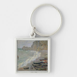 Llavero Claude Monet el Etretat, playa y d'Amont de