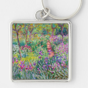 Llavero Claude Monet - El jardín de iris en Giverny