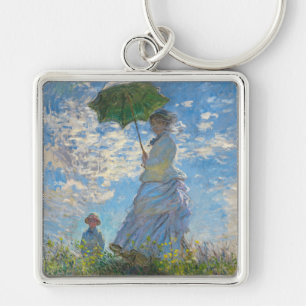 Llavero Claude Monet - El Paseo, Mujer con un Paraguas