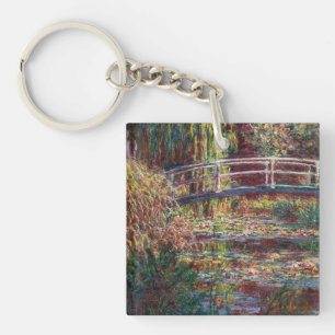 Llavero Claude Monet - Estanque de nenúfares, Armonía Rosa
