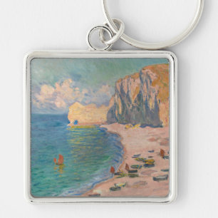 Llavero Claude Monet - Etretat: Playa y Falaise d'Amont