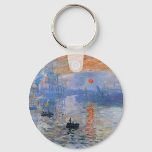 Llavero Claude Monet Impression Sunrise Classic Pintura
