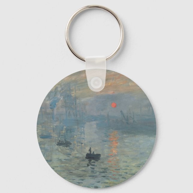 Llavero Claude Monet Impression Sunrise Soleil Levant (Anverso)