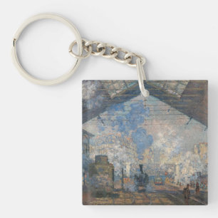 Llavero Claude Monet - La Estación de Saint-Lazare