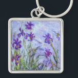 Llavero Claude Monet - Lilac Irises / Iris Mauves<br><div class="desc">Lilac Irises / Iris Mauves - Claude Monet,  1914-1917</div>