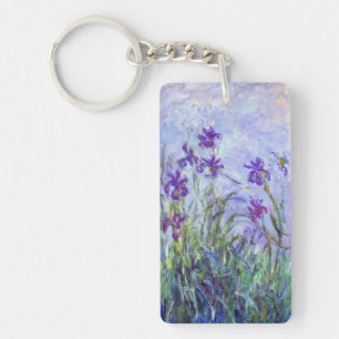 Llavero Claude Monet - Lilas Irises / Iris Mauves
