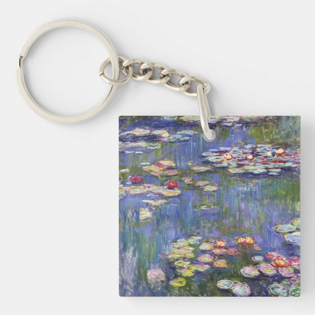 Llavero Claude Monet - Lilies de agua / Nympheas (Frente)