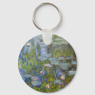 Llavero Claude Monet Nenúfares 1915 Arte Impresionista