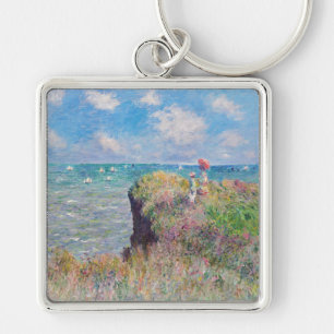 Llavero Claude Monet - Paseo por el acantilado en Pourvill