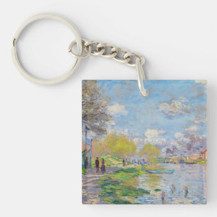 Llavero Claude Monet - Primavera por el Sena