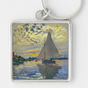 Llavero Claude Monet - Velero en Le Petit-Gennevilliers