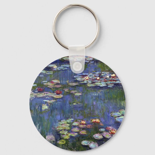 Llavero Claude Monet Water Lilies (Anverso)