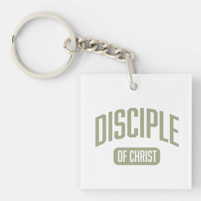 Llavero Cláusula acrílica discípula (Frente)