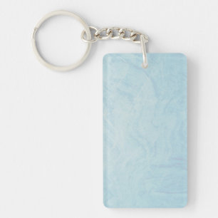 Llavero Cláusula Acrílica Verde de Piedra de Mármol